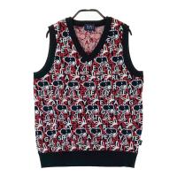 PEARLY GATES �p�[���[�Q�C�c �~PEANUTS V�l�b�N �j�b�g�x�X�g �X�k�[�s�[ ���� �l�C�r�[�n �T�C�Y�F0 �����N�FA- �y���Áz�S���t�E�F�A