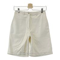 LANVIN SPORT �����o�� �X�|�[��  �V���[�g�p���c �t�F�C�N���U�[  �z���C�g�n �T�C�Y�F36 �����N�FA- �y���Áz�S���t�E�F�A