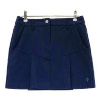 DESCENTE GOLF �f�T���g�S���t DGWNJE08 �v���[�c�X�J�[�g  �l�C�r�[�n �T�C�Y�FM �����N�FA- �y���Áz�S���t�E�F�A