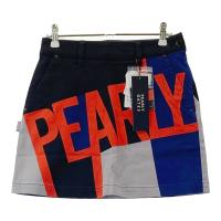 PEARLY GATES �p�[���[�Q�C�c  �X�g���b�`�X�J�[�g  �l�C�r�[�n �T�C�Y�F00 �����N�FN �y�V�i�z�S���t�E�F�A