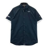 OAKLEY �I�[�N���[ FOA400795 �����V���c �{�^���_�E��  �u���b�N�n �T�C�Y�FL �����N�FA- �y���Áz�S���t�E�F�A