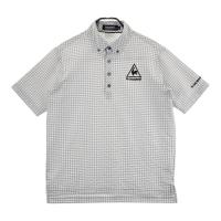 LE COQ GOLF ���R�b�N�S���t  �����|���V���c �{�^���_�E�� �V�A�T�b�J�[ �`�F�b�N�� �O���[�n �T�C�Y�FM �����N�FA- �y���Áz�S���t�E�F�A
