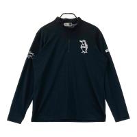 MUNSING WEAR �}���V���O�E�F�A  �n�[�t�W�b�v ����T�V���c �v�����g  �u���b�N�n �T�C�Y�FLL �����N�FA- �y���Áz�S���t�E�F�A