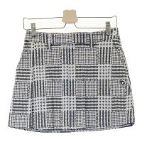 PEARLY GATES �p�[���[�Q�C�c  �X�g���b�` �v���[�c�X�J�[�g �O�����`�F�b�N�� �z���C�g�n �T�C�Y�F0 �����N�FA- �y���Áz�S���t�E�F�A