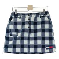 TOMMY HILFIGER GOLF �g�~�[ �q���t�B�K�[�S���t  �X�g���b�`�X�J�[�g �`�F�b�J�[�� �l�C�r�[�n �T�C�Y�FL �����N�FB �y���Áz�S���t�E�F�A