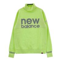 NEW BALANCE GOLF �j���[�o�����X  �^�[�g���l�b�N �j�b�g�Z�[�^�[  �O���[���n �T�C�Y�F1 �����N�FA- �y���Áz�S���t�E�F�A