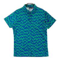 DESCENTE GOLF �f�T���g�S���t  �����|���V���c ���� �O���[���n �T�C�Y�FL �����N�FA- �y���Áz�S���t�E�F�A