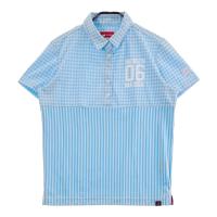 NEW BALANCE GOLF �j���[�o�����X  �����|���V���c �`�F�b�N �X�g���C�v�� �u���[�n �T�C�Y�F2 �����N�FB �y���Áz�S���t�E�F�A