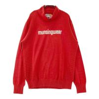 MUNSING WEAR �}���V���O�E�F�A MEWSJL03 �n�C�l�b�N �����j�b�g�Z�[�^�[  ���b�h�n �T�C�Y�FLL �����N�FB �y���Áz�S���t�E�F�A
