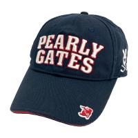 PEARLY GATES �p�[���[�Q�C�c  �L���b�v  �l�C�r�[�n �����N�FA- �y���Áz�S���t�E�F�A