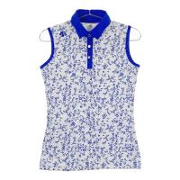 DESCENTE GOLF �f�T���g�S���t  �m�[�X���[�u�|���V���c �ԕ� �z���C�g�n �T�C�Y�FS �����N�FA- �y���Áz�S���t�E�F�A