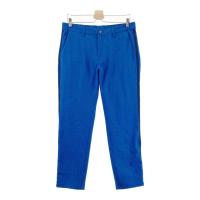 DESCENTE GOLF �f�T���g�S���t  ���n�t�� �X�g���b�`�p���c �`�F�b�N�� �l�C�r�[�n �T�C�Y�F85/O �����N�FB �y���Áz�S���t�E�F�A