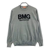BEAMS GOLF �r�[���X�S���t  �N���[�l�b�N �����j�b�g�Z�[�^�[  �O���[�n �T�C�Y�FM �����N�FB- �y���Áz�S���t�E�F�A