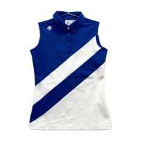 DESCENTE GOLF �f�T���g�S���t  �m�[�X���[�u�|���V���c  �u���[�n �T�C�Y�FS �����N�FA- �y���Áz�S���t�E�F�A