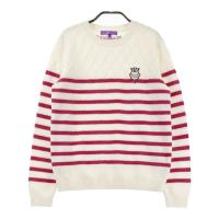 BEAMS GOLF �r�[���X�S���t  �j�b�g�Z�[�^�[ �E�[���� ���b�y�� �{�[�_�[�� �z���C�g�n �T�C�Y�FL �����N�FB �y���Áz�S���t�E�F�A