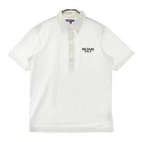 BEAMS GOLF �r�[���X�S���t  �V�A�T�b�J�[ �����|���V���c �{�^���_�E��  �z���C�g�n �T�C�Y�FL �����N�FB �y���Áz�S���t�E�F�A
