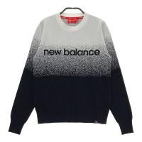 NEW BALANCE GOLF �j���[�o�����X ; �����j�b�g�Z�[�^�[  �u���b�N�n �T�C�Y�F0 �����N�FA- �y���Áz�S���t�E�F�A