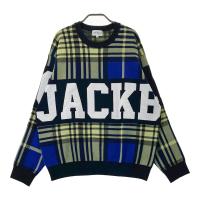 JACK BUNNY �W���b�N�o�j�[ 2024�N���f�� �j�b�g�Z�[�^�[ �`�F�b�N�� �u���b�N�n �T�C�Y�F6 �����N�FA- �y���Áz�S���t�E�F�A