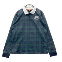 BEAMS GOLF �r�[���X�S���t  �����|���V���c �`�F�b�N�� �l�C�r�[�n �T�C�Y�FM �����N�FB �y���Áz�S���t�E�F�A