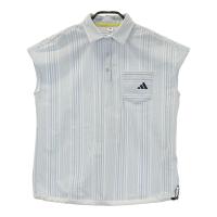 ADIDAS GOLF �A�f�B�_�X�S���t 2025�N���f�� �X�J�[�g �V�A�T�b�J�[ �X�g���C�v �u���[�n �T�C�Y�FM �����N�FA- �y���Áz�S���t�E�F�A