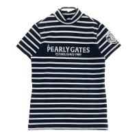 PEARLY GATES �p�[���[�Q�C�c 055-2167306 ���b�N�l�b�N����T�V���c �{�[�_�[�� �l�C�r�[�n �T�C�Y�F1 �����N�FB �y���Áz�S���t�E�F�A