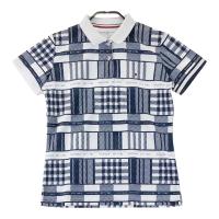 TOMMY HILFIGER GOLF �g�~�[ �q���t�B�K�[�S���t  �����|���V���c �`�F�b�N�� �l�C�r�[�n �T�C�Y�FM �����N�FB �y���Áz�S���t�E�F�A