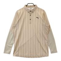 PUMA GOLF �v�[�}�S���t  �����|���V���c �{�^���_�E�� �X�g���C�v�� �x�[�W���n �T�C�Y�FXL �����N�FB �y���Áz�S���t�E�F�A