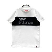NEW BALANCE GOLF �j���[�o�����X  ���b�N�l�b�N ����T�V���c  �z���C�g�n �T�C�Y�F1 �����N�FB �y���Áz�S���t�E�F�A