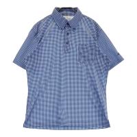 ADIDAS GOLF �A�f�B�_�X�S���t N57331 �����|���V���c �{�^���_�E�� �M���K���`�F�b�N�� �l�C�r�[�n �T�C�Y�FO �����N�FA- �y���Áz�S���t�E�F�A
