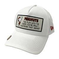 NEW ERA �j���[�G�� �~PEANUTS �}�[�J�[�t�L���b�v  �z���C�g�n �����N�FB �y���Áz�S���t�E�F�A