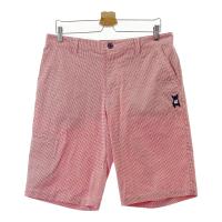 M.U SPORTS �G�����[�X�|�[�c  �X�g���b�`�n�[�t�p���c �M���K���`�F�b�N�� ���b�h�n �T�C�Y�F52 �����N�FA- �y���Áz�S���t�E�F�A
