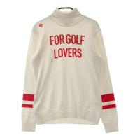 DESCENTE GOLF �f�T���g�S���t  �^�[�g���l�b�N �j�b�g�Z�[�^�[  �z���C�g�n �T�C�Y�FL �����N�FB �y���Áz�S���t�E�F�A