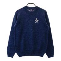 MUNSING WEAR �}���V���O�E�F�A  �E�[�� �j�b�g�Z�[�^�[ BRITISH WOOL  �l�C�r�[�n �T�C�Y�FL �����N�FA- �y���Áz�S���t�E�F�A