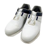FOOT JOY �t�b�g�W���C 53086J PRO SL �����Y�V���[�Y  �z���C�g�n �T�C�Y�F25.5 �����N�FB �y���Áz�S���t�E�F�A