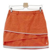 LANVIN SPORT �����o�� �X�|�[��  �X�g���b�`�X�J�[�g ���� �I�����W�n �T�C�Y�F40 �����N�FA- �y���Áz�S���t�E�F�A