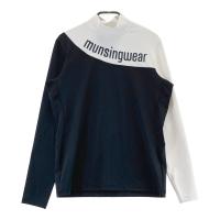 MUNSING WEAR �}���V���O�E�F�A MEWSJB06 �n�C�l�b�N���� T�V���c  �u���b�N�n �T�C�Y�FL �����N�FA- �y���Áz�S���t�E�F�A