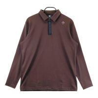 DESCENTE GOLF �f�T���g�S���t 2025�N���f�� ���N�� �����|���V���c  �u���E���n �T�C�Y�FL �����N�FA- �y���Áz�S���t�E�F�A