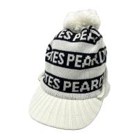 PEARLY GATES �p�[���[�Q�C�c 053-3187095 �j�b�g�L���b�v ���S�{�[�_�[�� �z���C�g�n �����N�FN �y�V�i�z�S���t�E�F�A