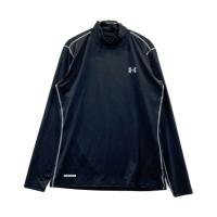 UNDER ARMOUR �A���_�[�A�[�}�[ MFT8121 �n�C�l�b�N�����C���i�[T�V���c  �u���b�N�n �T�C�Y�FLG �����N�FA- �y���Áz�S���t�E�F�A