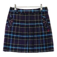 MUNSING WEAR �}���V���O�E�F�A SL7064 ���n�t �E�[�����X�J�[�g �`�F�b�N�� �p�[�v���n �T�C�Y�F9 �����N�FA- �y���Áz�S���t�E�F�A