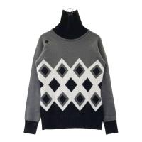 DESCENTE GOLF �f�T���g�S���t DGWUJL11 �E�[���� �^�[�g���l�b�N �j�b�g�Z�[�^�[ ���� �O���[�n �T�C�Y�FM �����N�FB �y���Áz�S���t�E�F�A