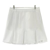 LANVIN SPORT �����o�� �X�|�[��  �v���[�c�X�J�[�g  �z���C�g�n �T�C�Y�F40 �����N�FB �y���Áz�S���t�E�F�A