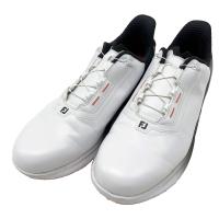 FOOT JOY �t�b�g�W���C 2025�N���f�� FUEL BOA 55435 �X�p�C�N���X�V���[�Y �t���[�G�� �{�A 25  �z���C�g�n �T�C�Y�F26 �����N�FB �y���Áz�S���t�E�F�A
