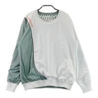 MUNSING WEAR �}���V���O�E�F�A  ���o�[�V�u�� �����u���]�� ���j�b�g�Z�[�^  �z���C�g�n �T�C�Y�FL �����N�FB �y���Áz�S���t�E�F�A