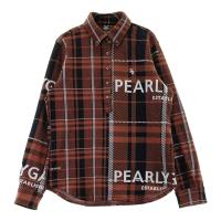 PEARLY GATES �p�[���[�Q�C�c  �����|���V���c �{�^���_�E�� �`�F�b�N�� �u���E���n �T�C�Y�F1 �����N�FA- �y���Áz�S���t�E�F�A