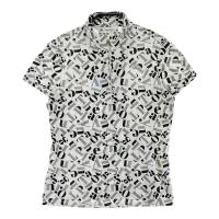 BLACK&WHITE �u���b�N�A���h�z���C�g  �n�[�t�W�b�v ����T�V���c �^�C�|�O���t�B ���� �z���C�g�n �T�C�Y�FM �����N�FA- �y���Áz�S���t�E�F�A