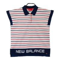 NEW BALANCE GOLF �j���[�o�����X  �j�b�g �t�����`�X���[�u�|���V���c �{�[�_�[�� �z���C�g�n �T�C�Y�F0 �����N�FA- �y���Áz�S���t�E�F�A