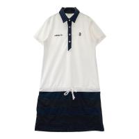 ADIDAS GOLF �A�f�B�_�X�S���t N55109 ���������s�[�X �X�g���C�v�� �z���C�g�n �T�C�Y�FM �����N�FB �y���Áz�S���t�E�F�A