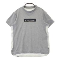 BLACK&WHITE �u���b�N�A���h�z���C�g  �n�C�l�b�N���� T�V���c  �O���[�n �T�C�Y�FM �����N�FA- �y���Áz�S���t�E�F�A