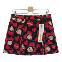 LOUD MOUTH ���E�h�}�E�X �~Betty Boop 2026�N���f�� �C���i�[�t�X�J�[�g �V�A�T�b�J�[ �X�N���u���n�[�c�x�e�B�[ ���� �u���b�N�n �T�C�Y�FL �����N�FN �y�V�i�z�S���t�E�F�A